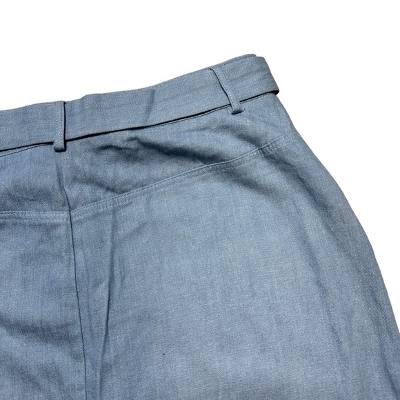 Revolve Superdown Tinley Blue Chambray Mini Skirt US S - Picture 8 of 10